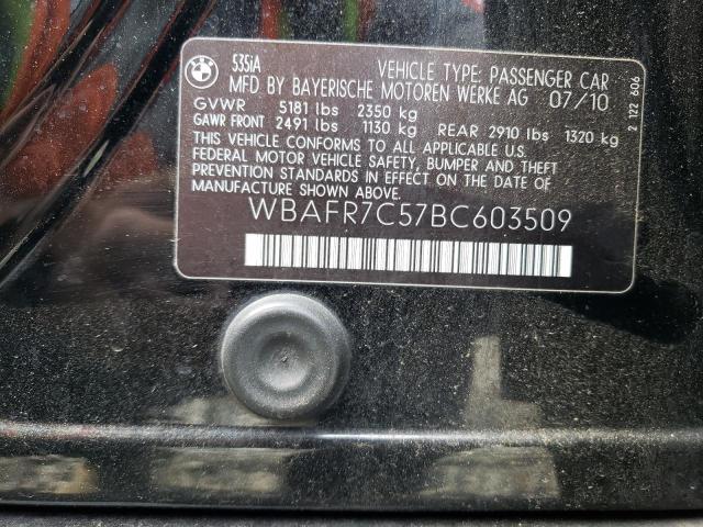 Photo 11 VIN: WBAFR7C57BC603509 - BMW 535 I 