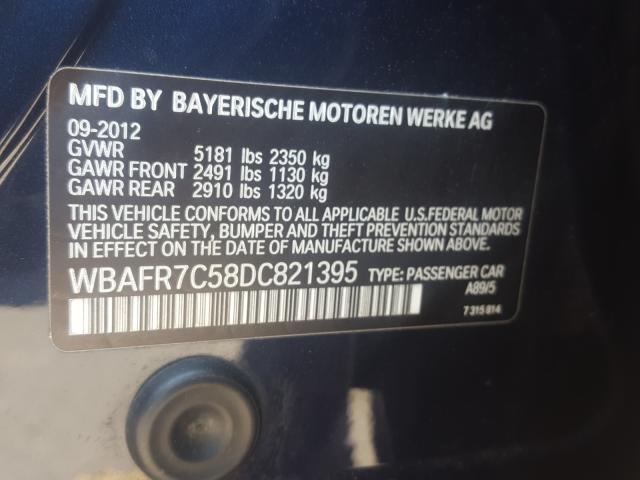 Photo 9 VIN: WBAFR7C58DC821395 - BMW 535 I 