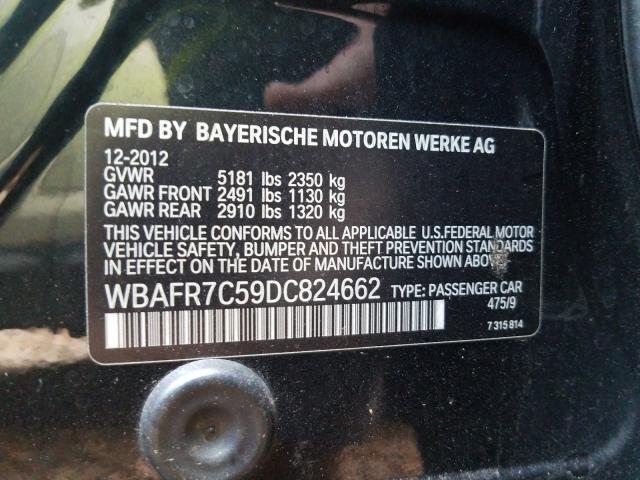 Photo 9 VIN: WBAFR7C59DC824662 - BMW 535 I 