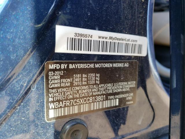 Photo 9 VIN: WBAFR7C5XCC813801 - BMW 535 I 