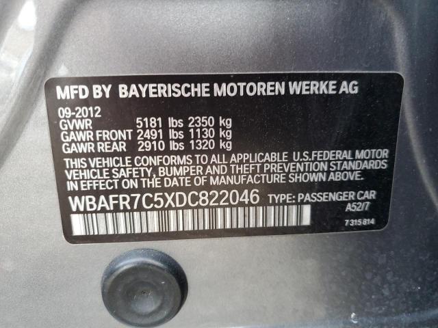 Photo 11 VIN: WBAFR7C5XDC822046 - BMW 5 SERIES 