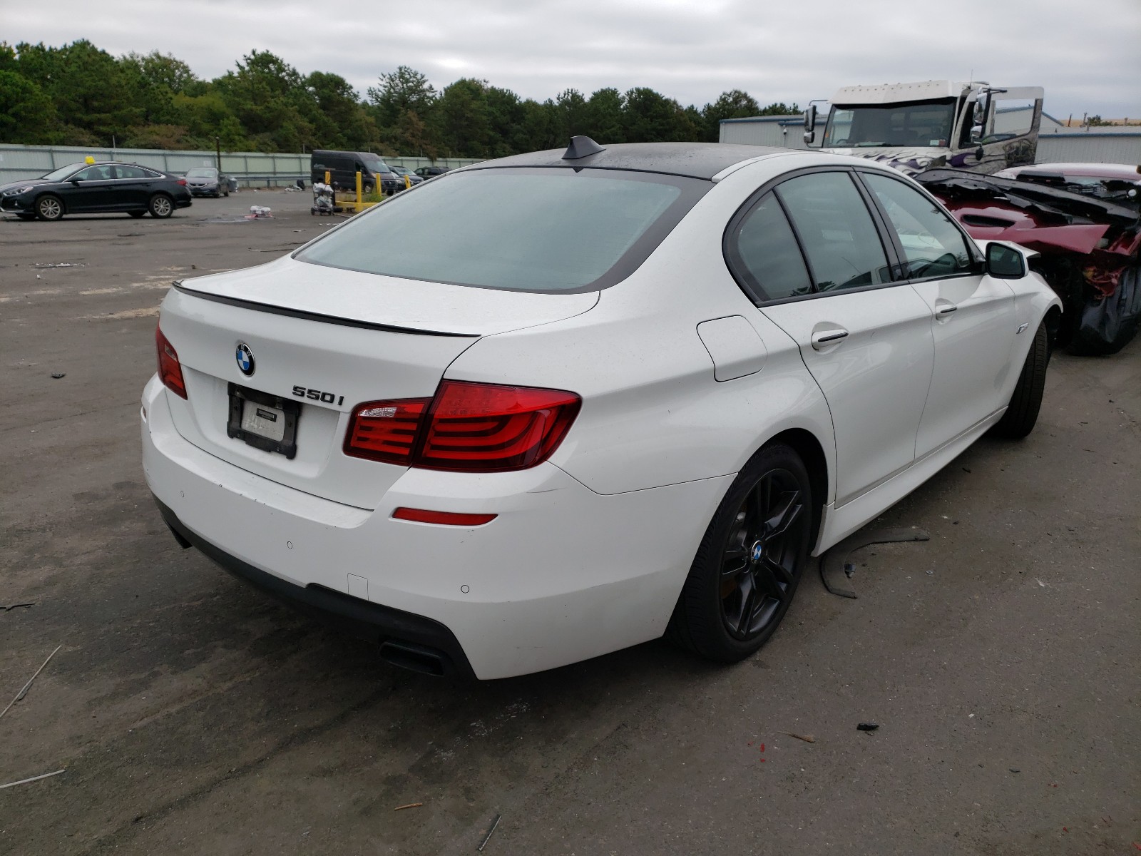 Photo 3 VIN: WBAFR9C56DDX80576 - BMW 550 I 