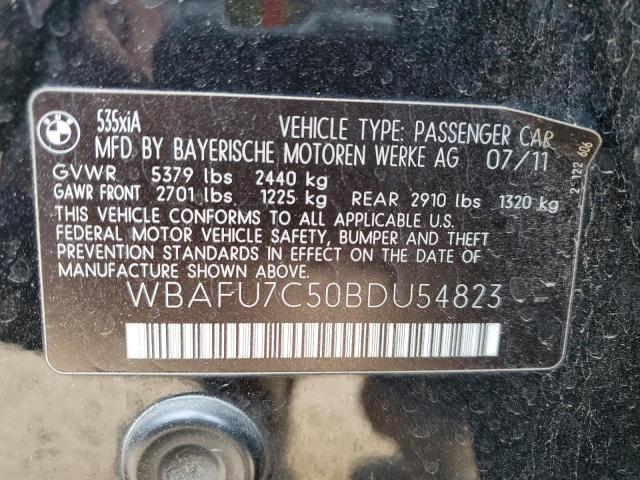 Photo 12 VIN: WBAFU7C50BDU54823 - BMW 535 XI 