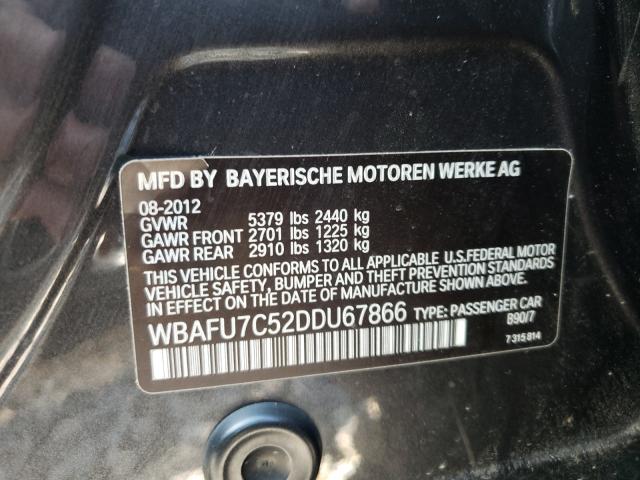 Photo 9 VIN: WBAFU7C52DDU67866 - BMW 535 XI 