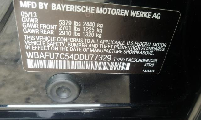 Photo 9 VIN: WBAFU7C54DDU77329 - BMW 535 