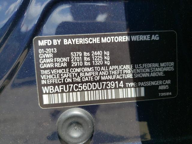 Photo 9 VIN: WBAFU7C56DDU73914 - BMW 535 XI 