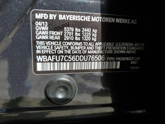 Photo 11 VIN: WBAFU7C56DDU76506 - BMW 5 SERIES 