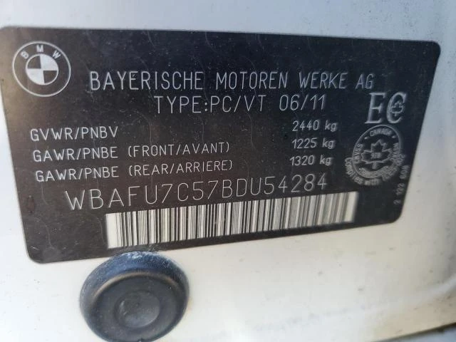 Photo 11 VIN: WBAFU7C57BDU54284 - BMW 535 XI 