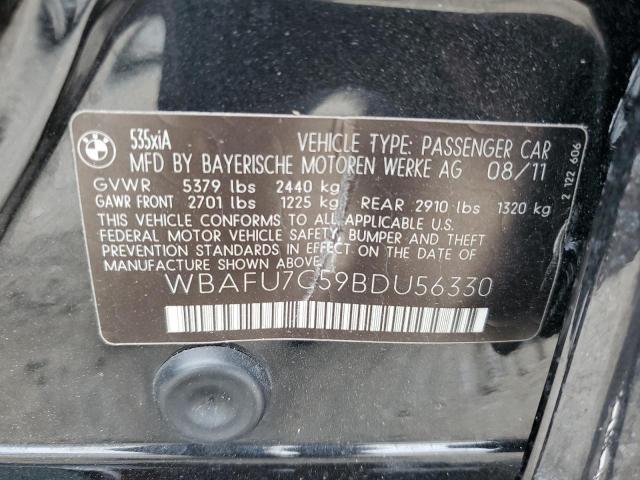 Photo 11 VIN: WBAFU7C59BDU56330 - BMW 535 XI 