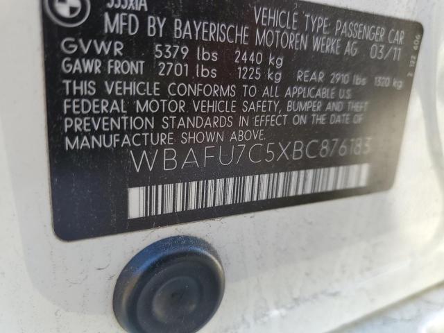 Photo 11 VIN: WBAFU7C5XBC876183 - BMW 535 XI 