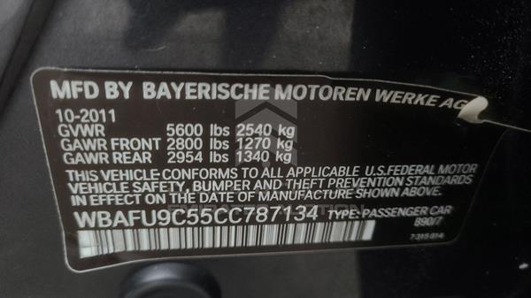 Photo 3 VIN: WBAFU9C55CC787134 - BMW 550I 