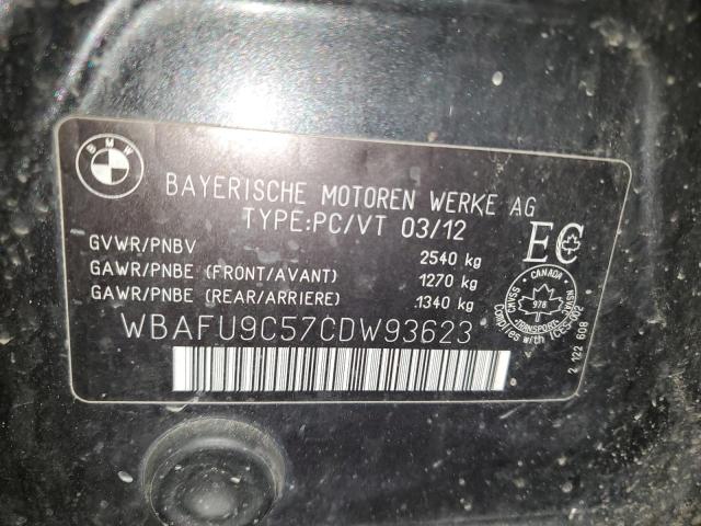 Photo 11 VIN: WBAFU9C57CDW93623 - BMW 5 SERIES 