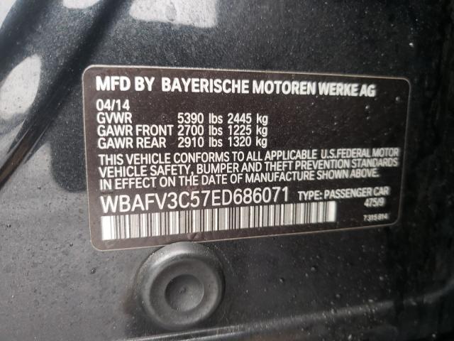 Photo 9 VIN: WBAFV3C57ED686071 - BMW 5 SERIES 