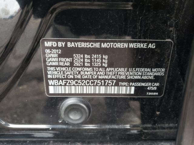 Photo 9 VIN: WBAFZ9C52CC751757 - BMW 535 