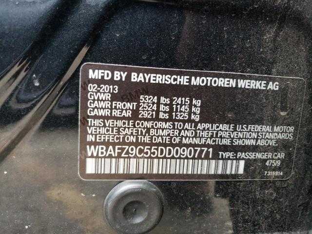 Photo 11 VIN: WBAFZ9C55DD090771 - BMW 535 I HYBR 