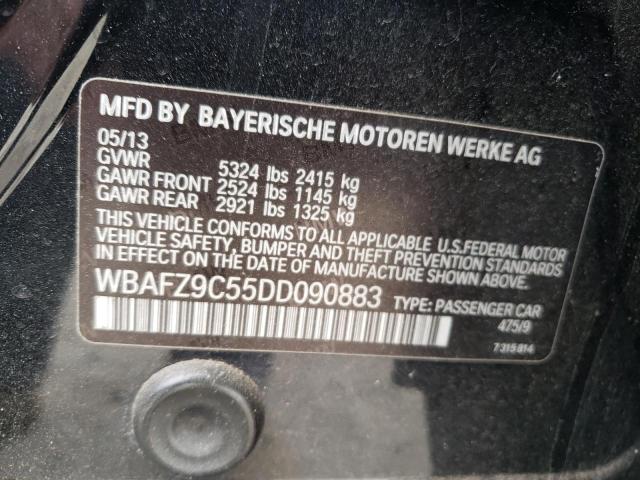 Photo 12 VIN: WBAFZ9C55DD090883 - BMW 5 SERIES 