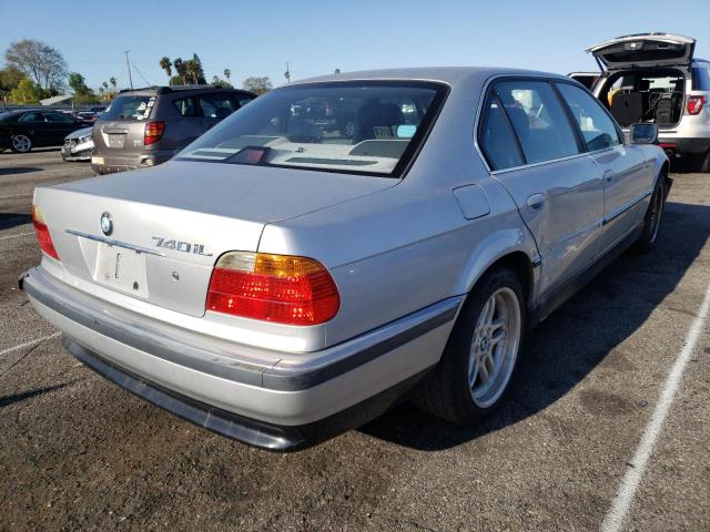 Photo 3 VIN: WBAGH8340YDP14314 - BMW 740 IL 