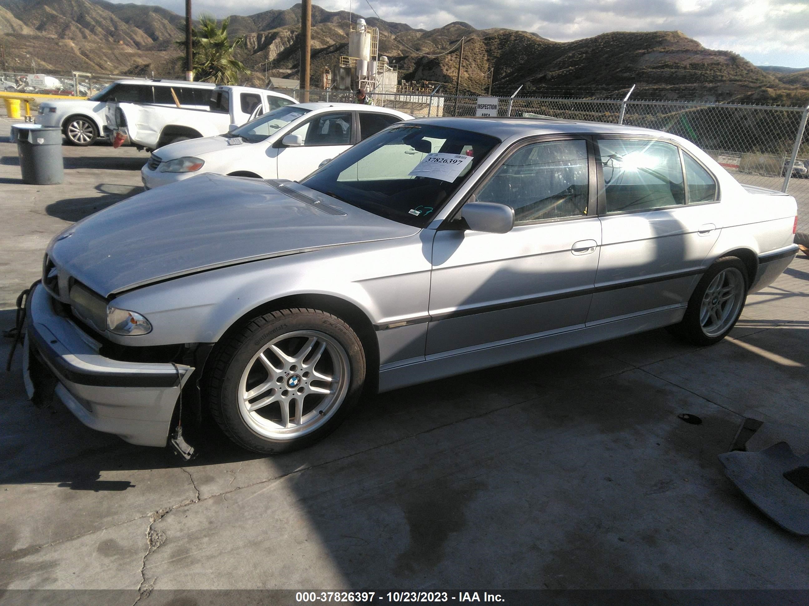 Photo 1 VIN: WBAGH83491DP32655 - BMW 7ER 