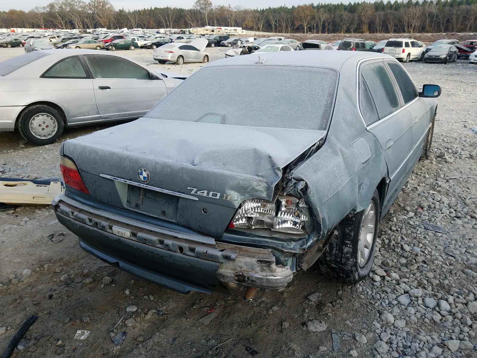 Photo 3 VIN: WBAGH83491DP33305 - BMW 740 IL 