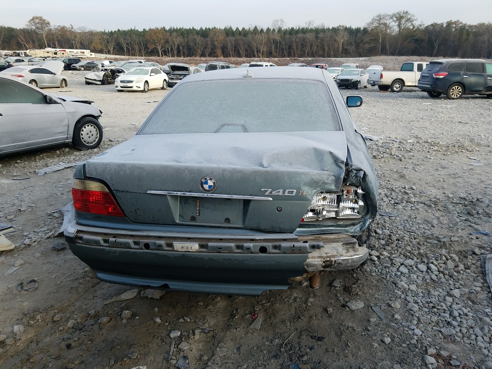 Photo 8 VIN: WBAGH83491DP33305 - BMW 740 IL 