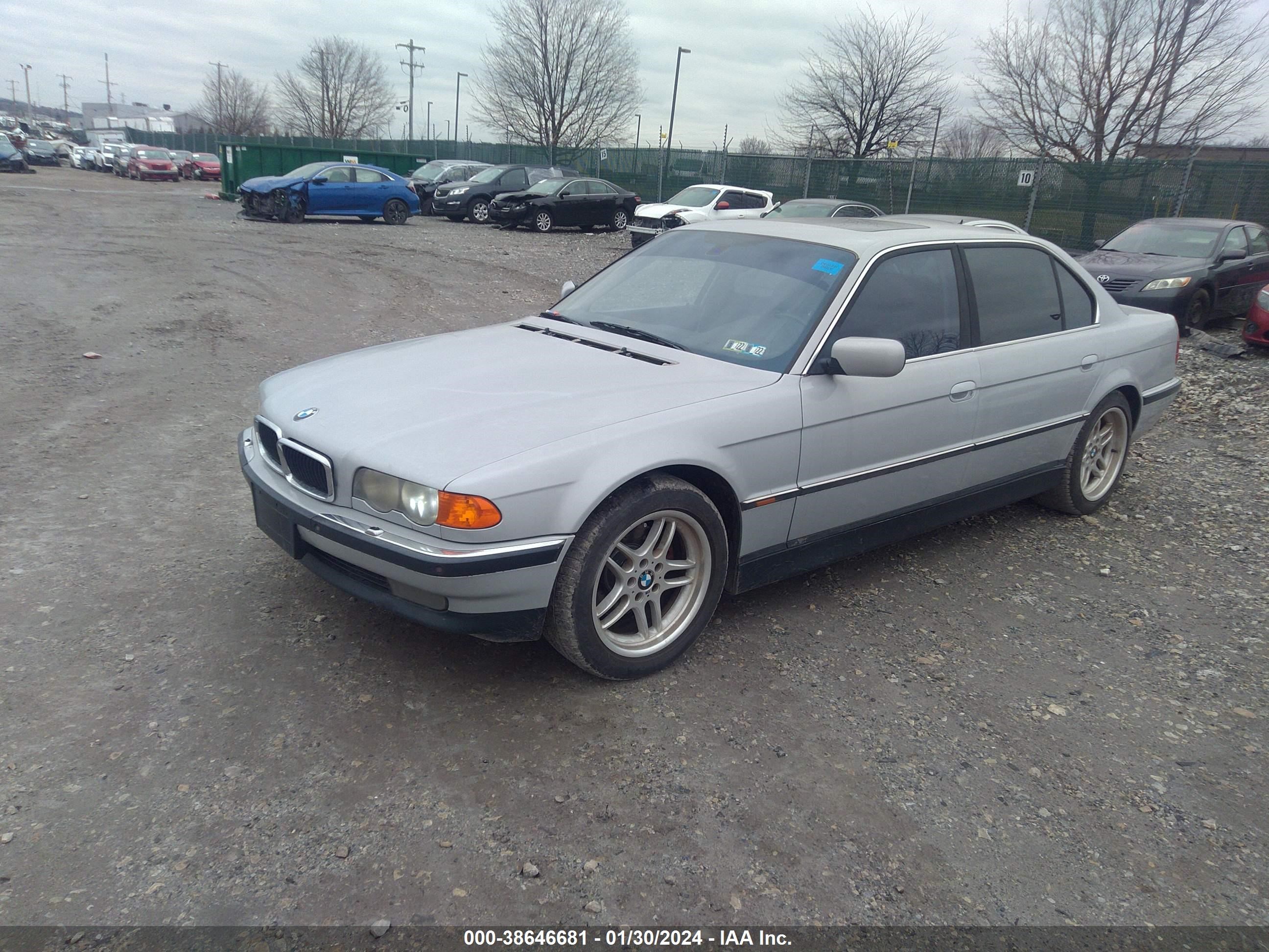 Photo 1 VIN: WBAGH8349YDP07765 - BMW 7ER 