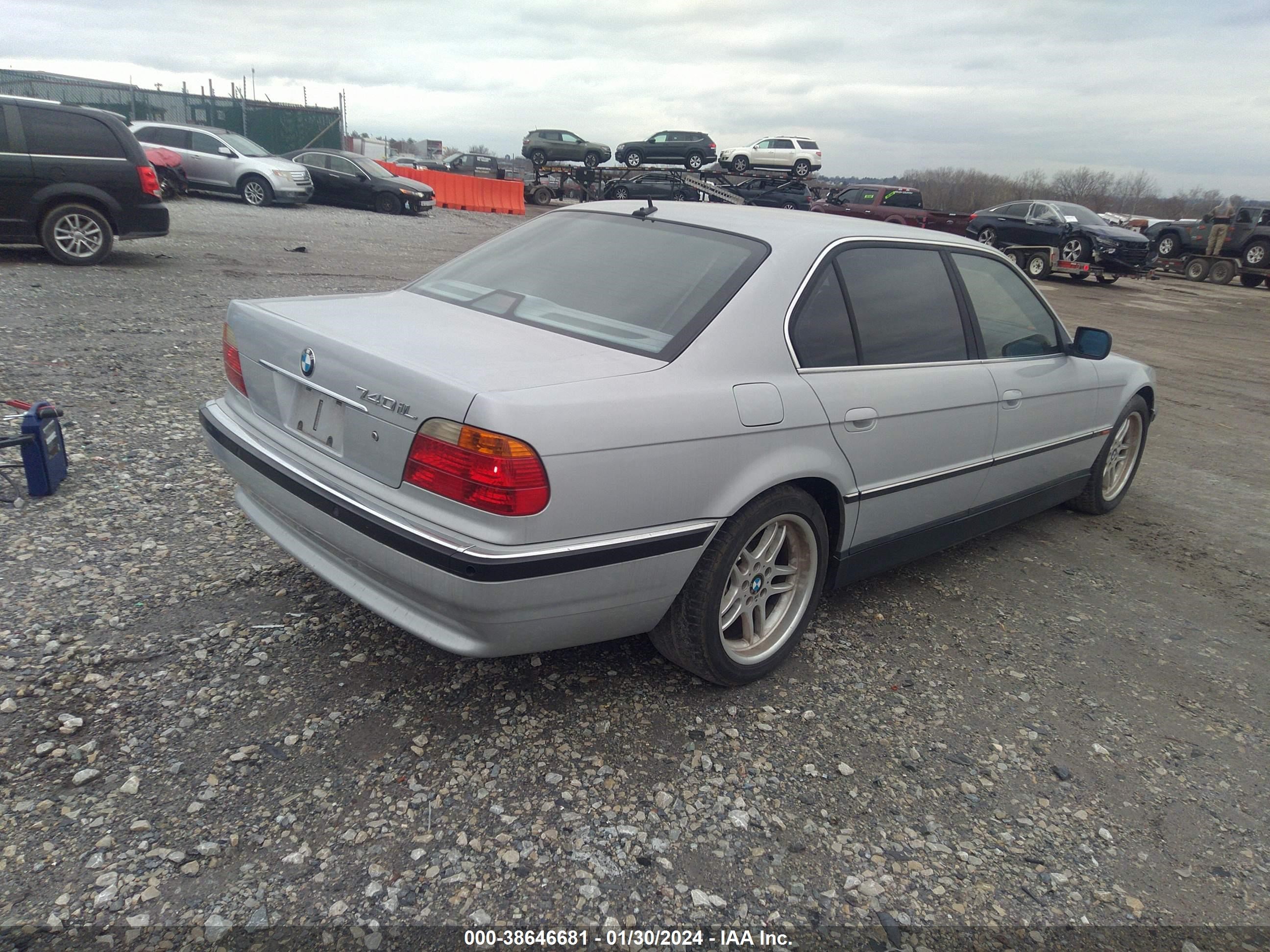 Photo 3 VIN: WBAGH8349YDP07765 - BMW 7ER 