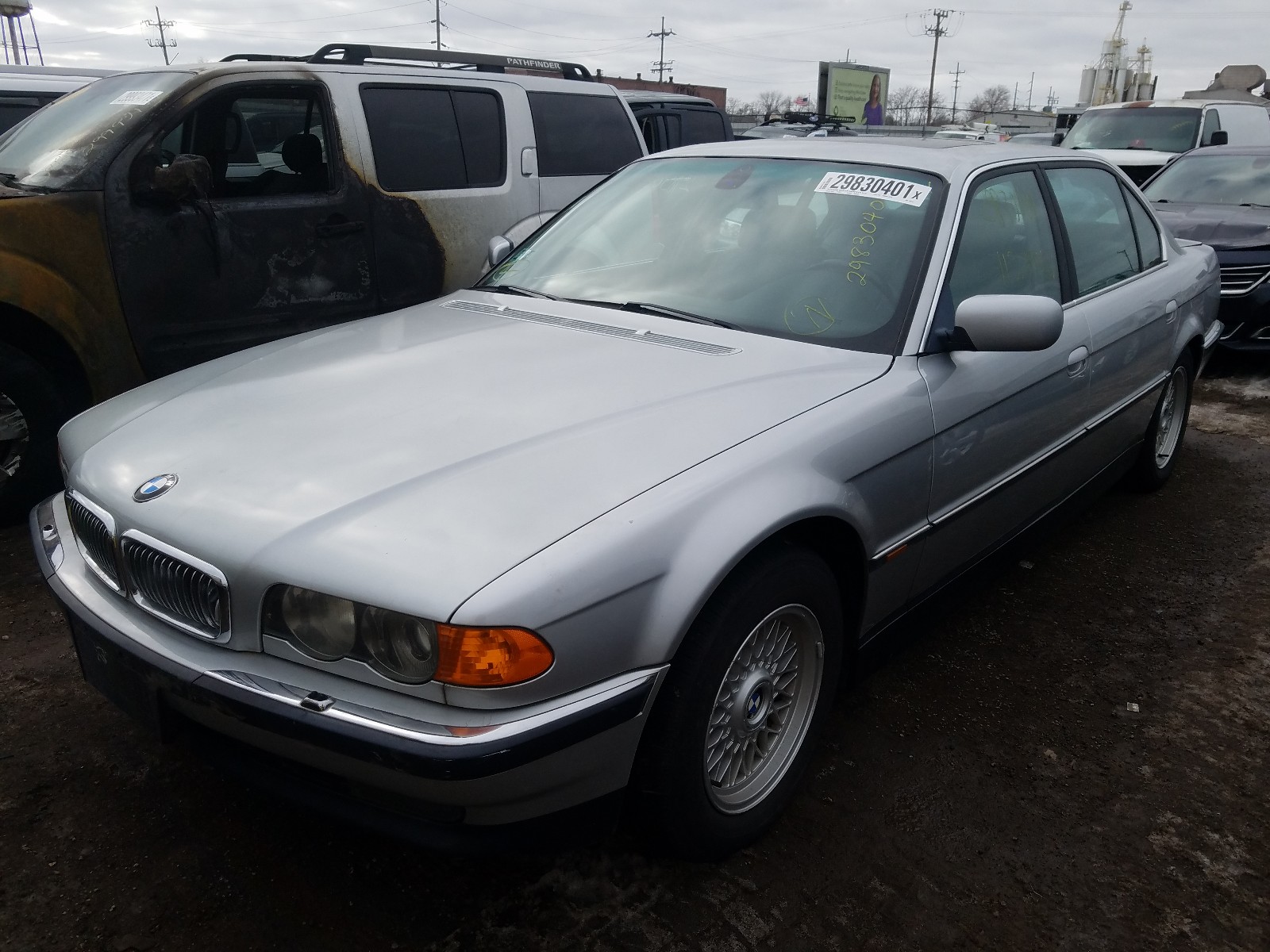 Photo 1 VIN: WBAGH834XYDP09797 - BMW 740 IL 