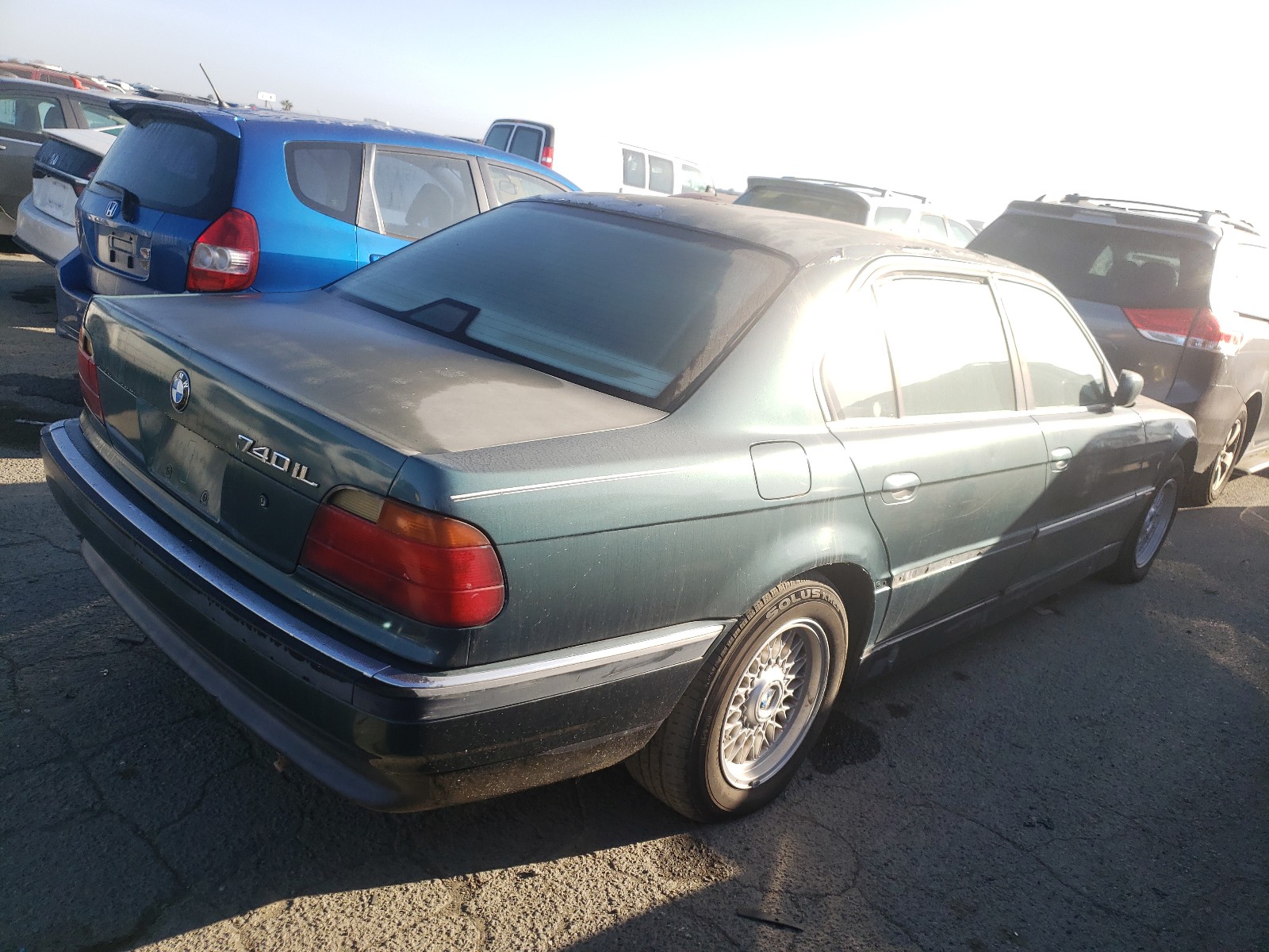 Photo 3 VIN: WBAGJ8326VDM00200 - BMW 740 IL 