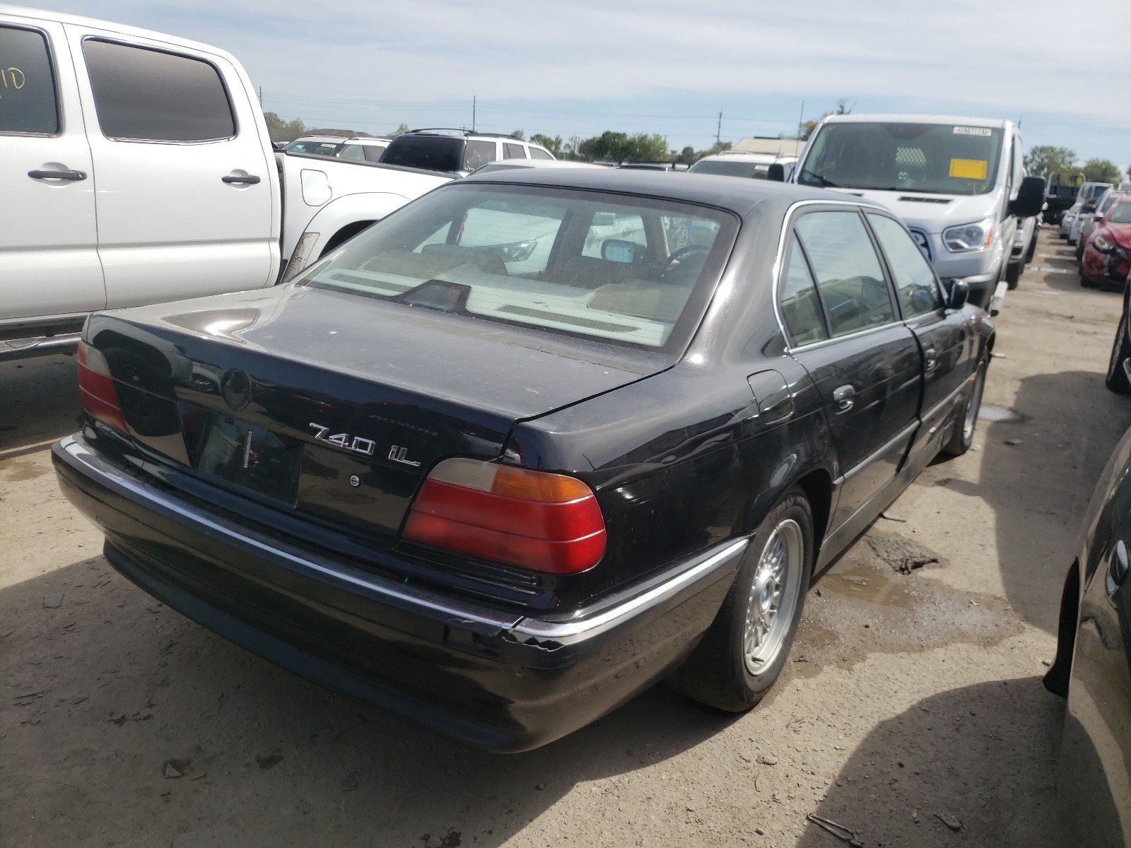 Photo 3 VIN: WBAGJ832XWDM24713 - BMW 740 IL 