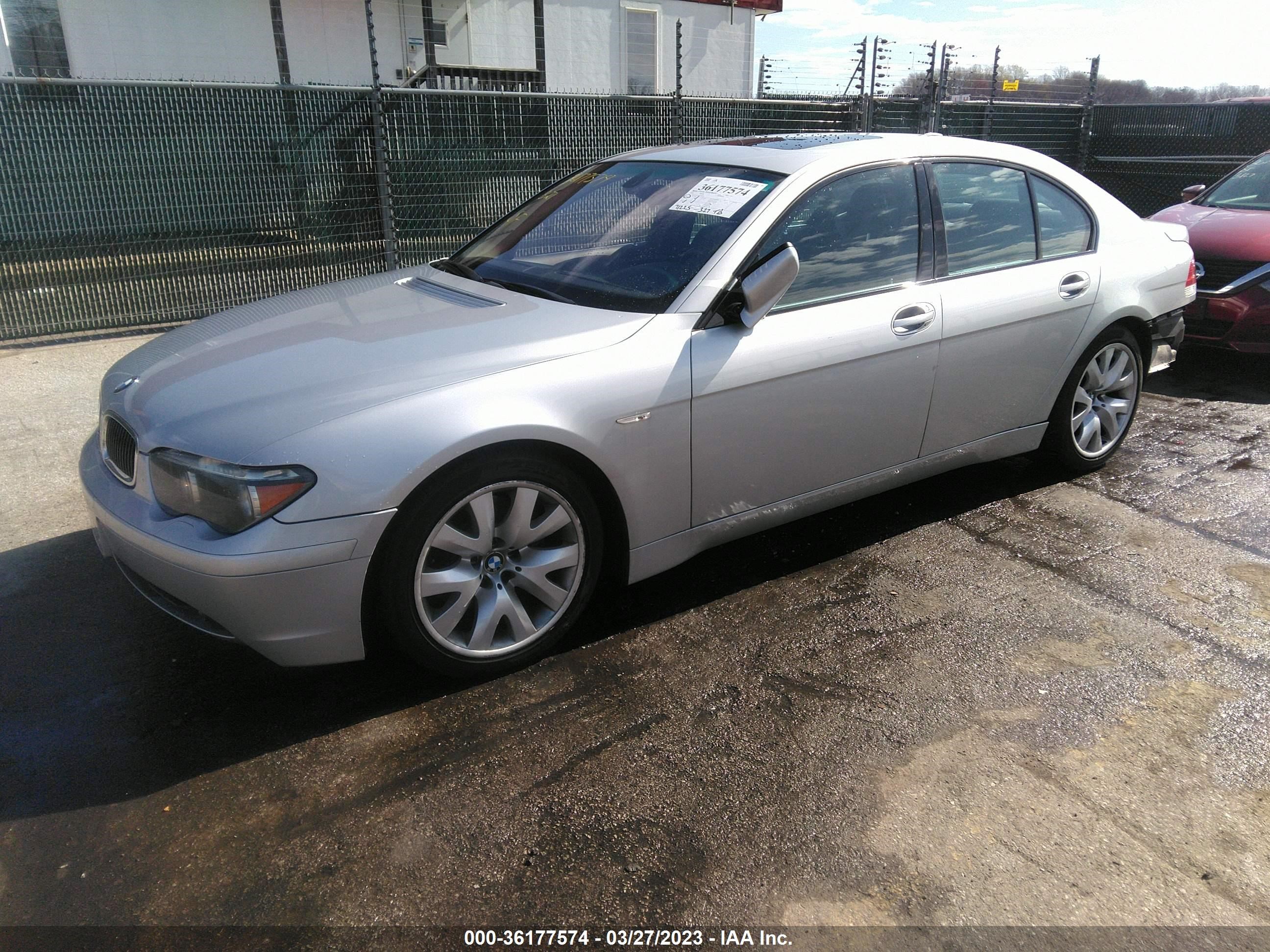 Photo 1 VIN: WBAGL63403DP68045 - BMW 7ER 