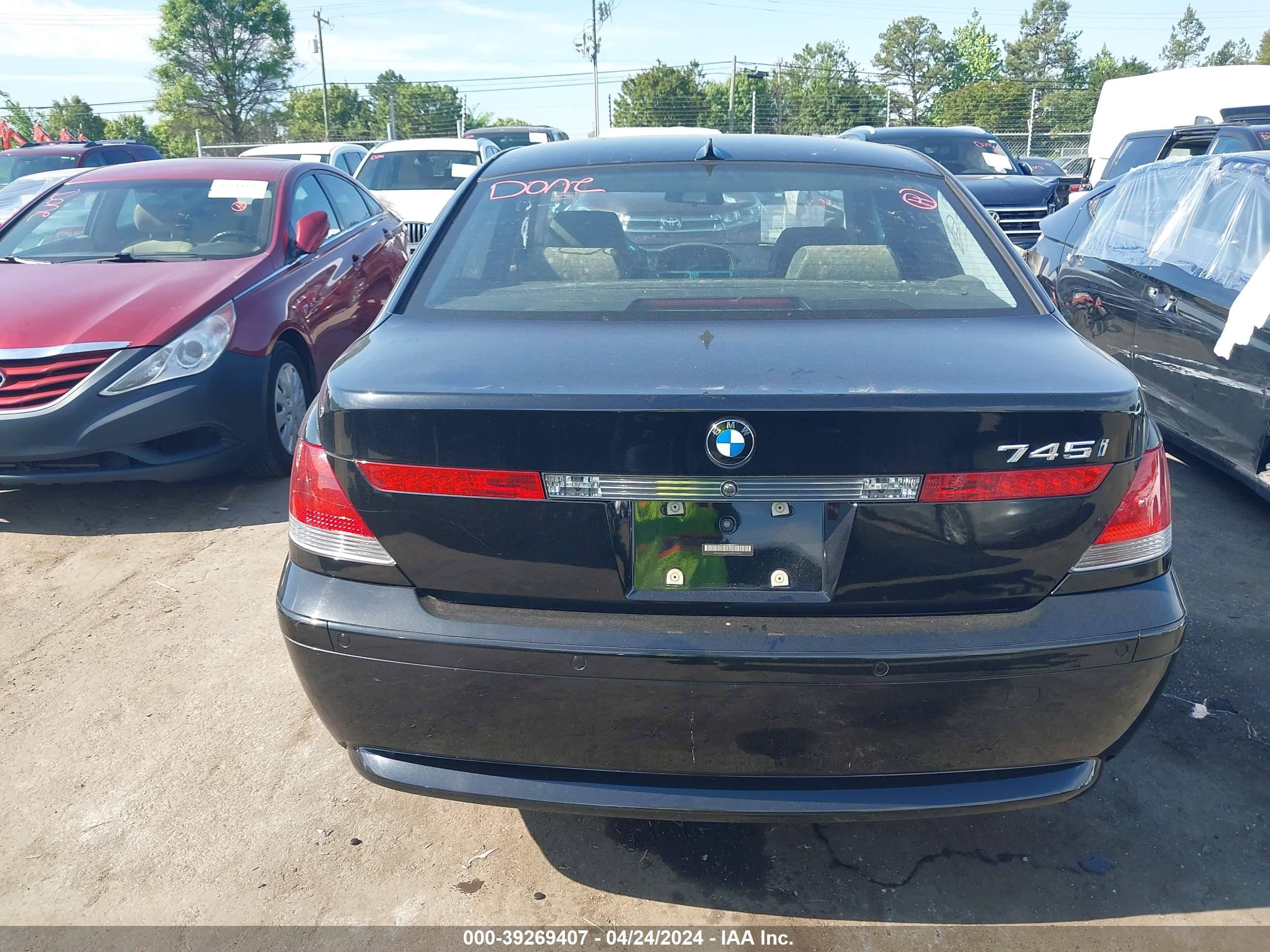 Photo 15 VIN: WBAGL63472DP57445 - BMW 7ER 