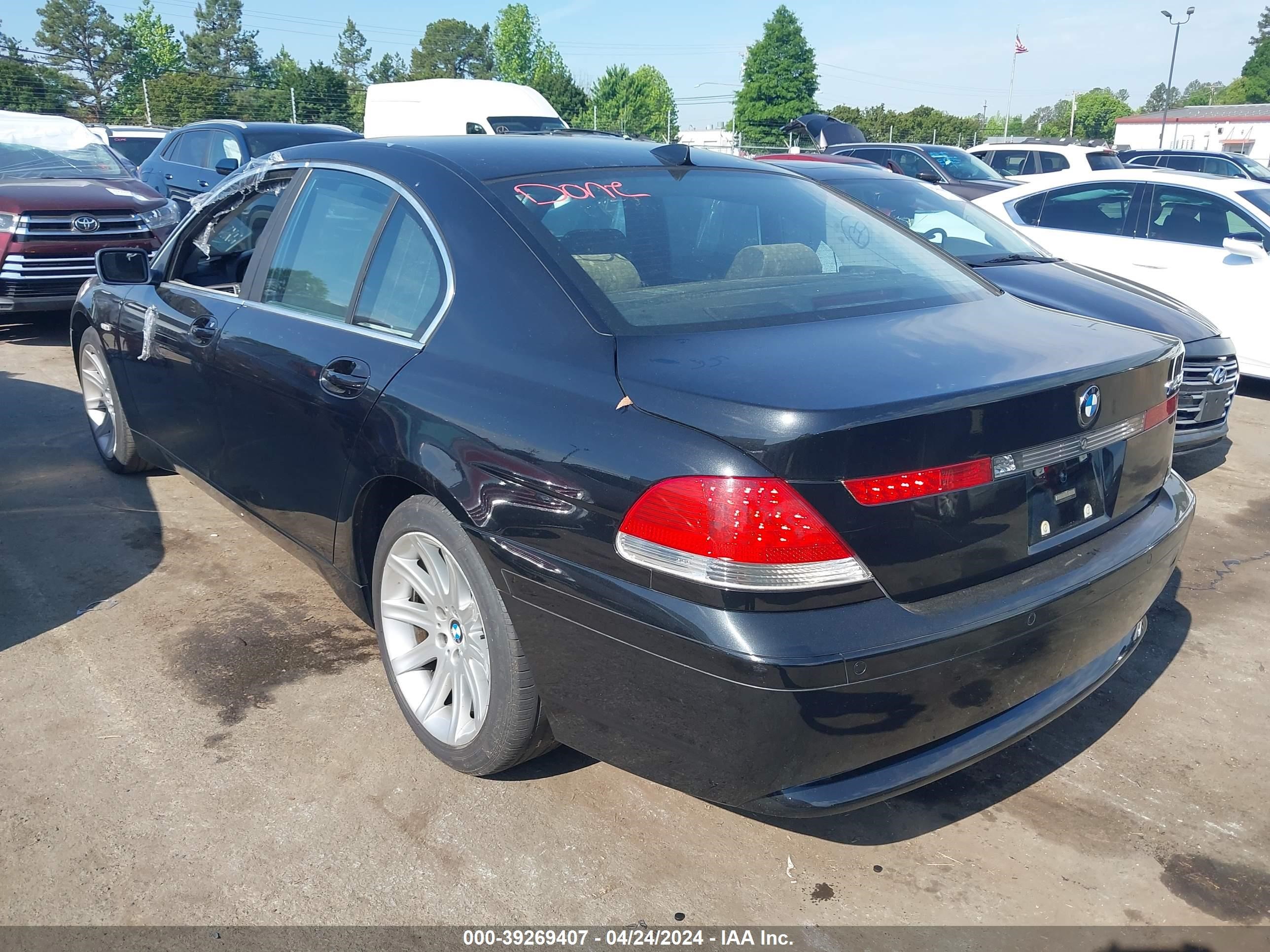 Photo 2 VIN: WBAGL63472DP57445 - BMW 7ER 