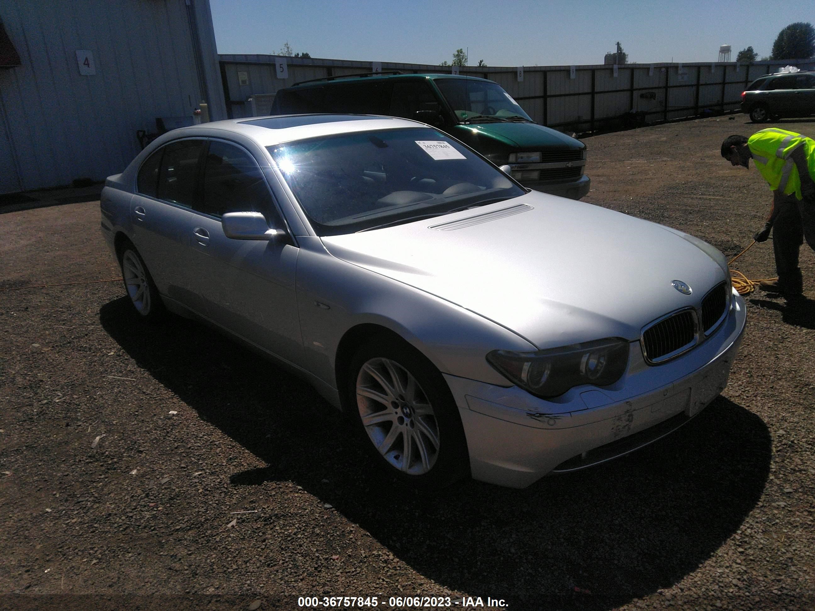 Photo 0 VIN: WBAGL63482DP56885 - BMW 7ER 