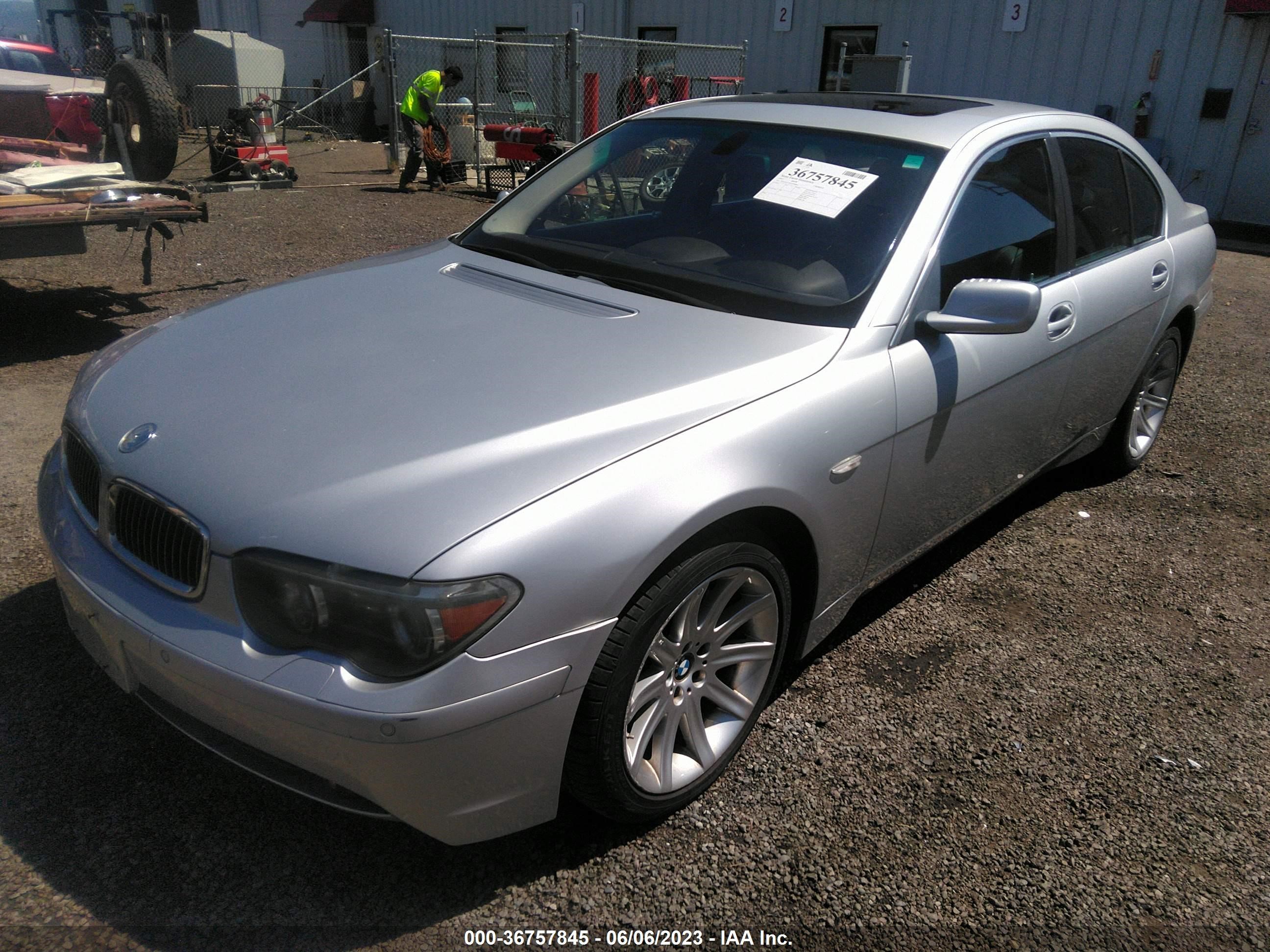 Photo 1 VIN: WBAGL63482DP56885 - BMW 7ER 