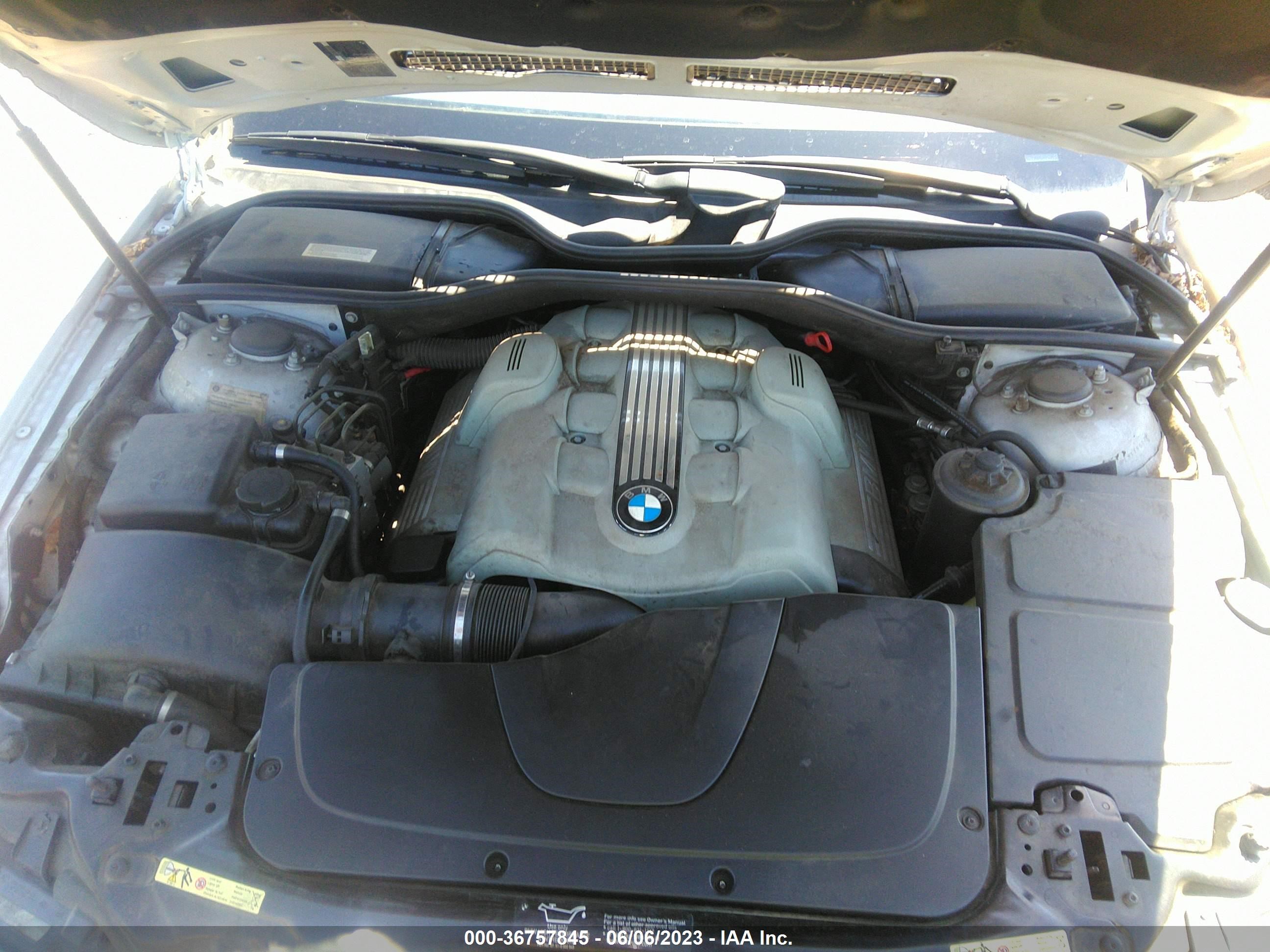 Photo 9 VIN: WBAGL63482DP56885 - BMW 7ER 