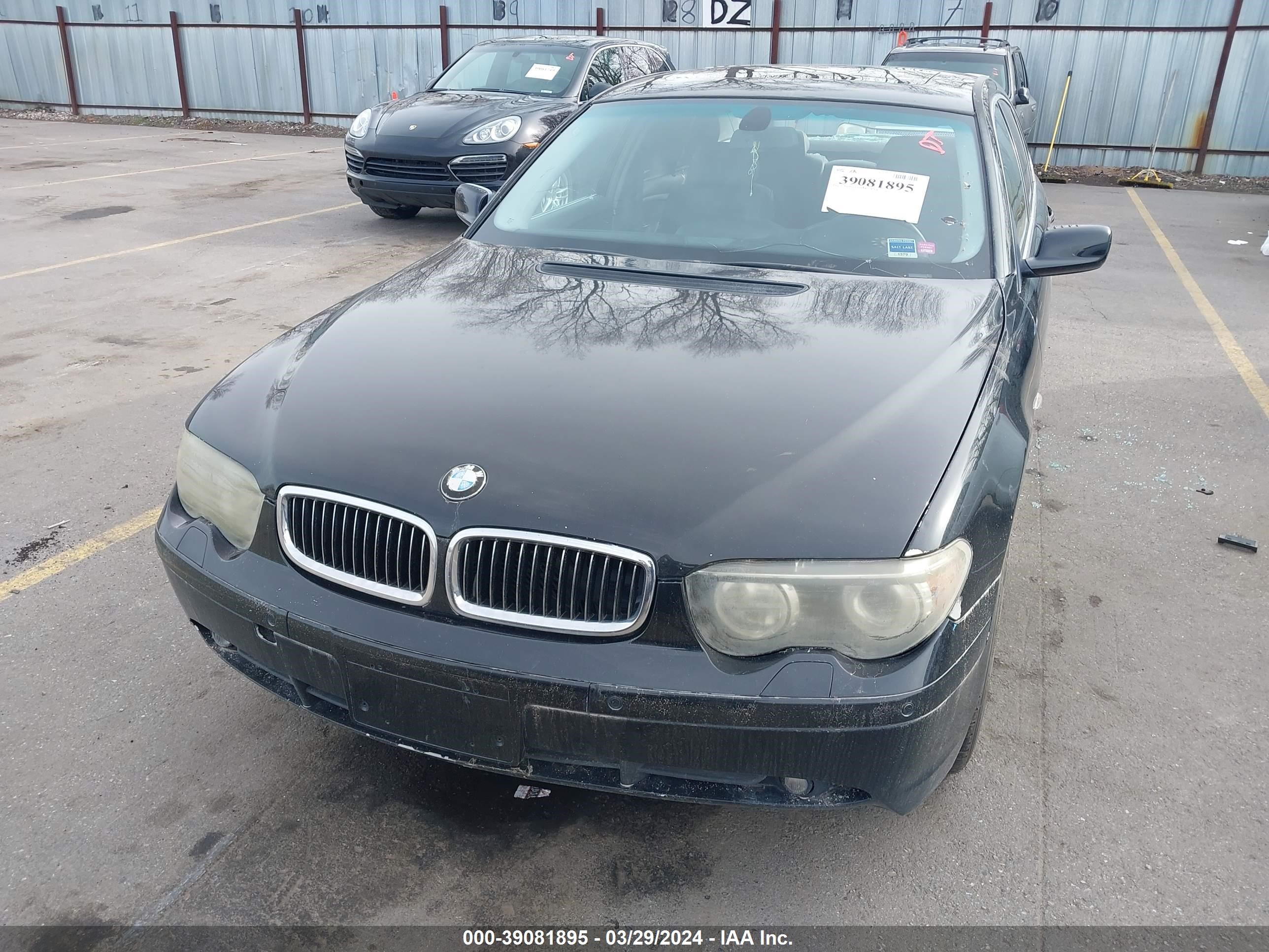 Photo 5 VIN: WBAGL634X2DP53633 - BMW 7ER 