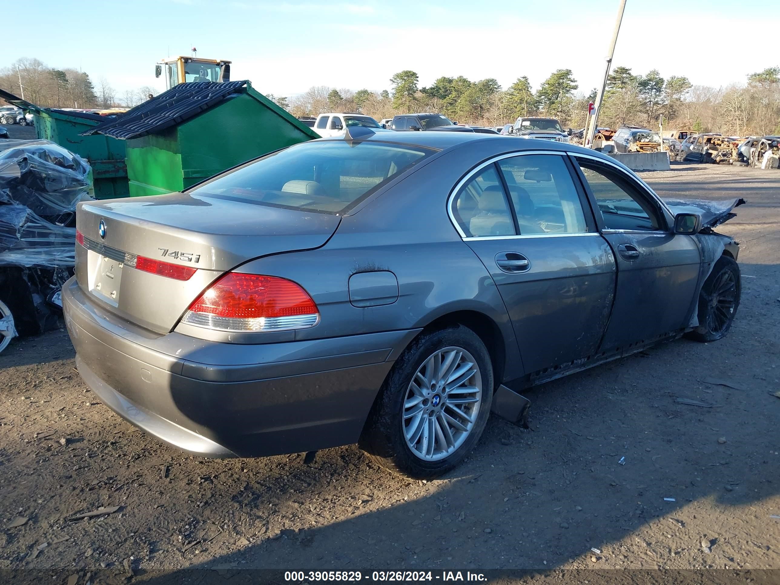 Photo 3 VIN: WBAGL63544DP73095 - BMW 7ER 