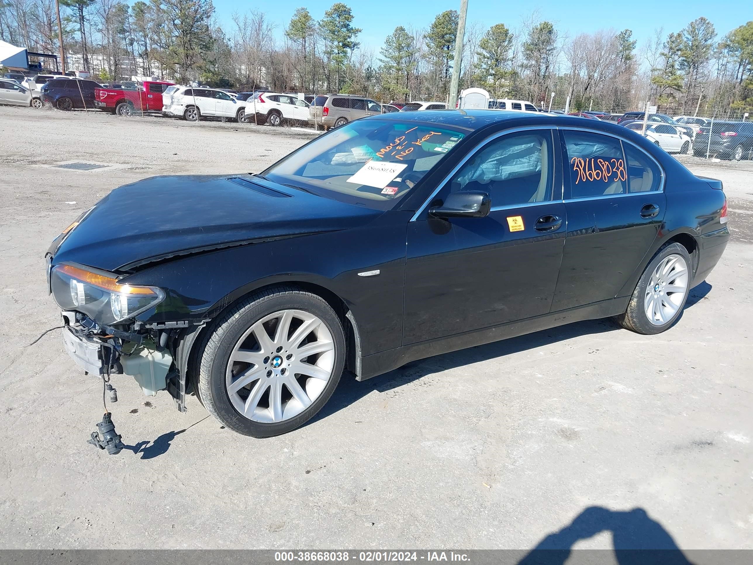 Photo 1 VIN: WBAGL63545DP76340 - BMW 7ER 