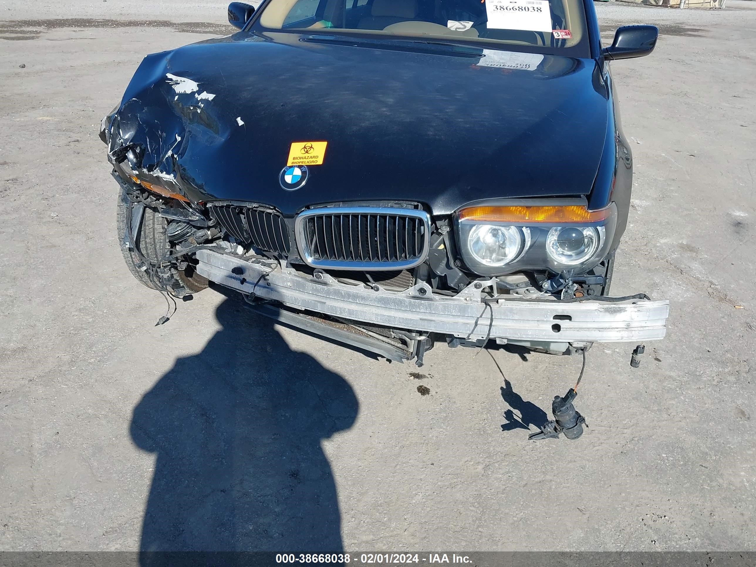 Photo 5 VIN: WBAGL63545DP76340 - BMW 7ER 