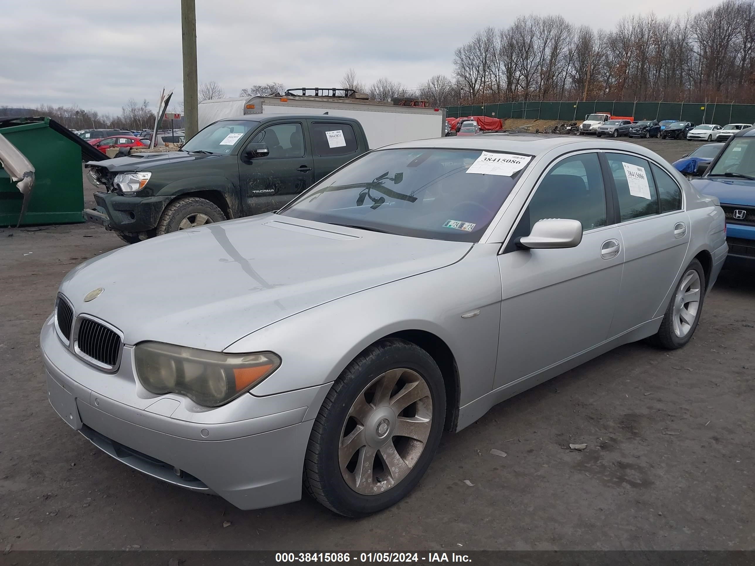 Photo 1 VIN: WBAGL635X5DP76374 - BMW 7ER 