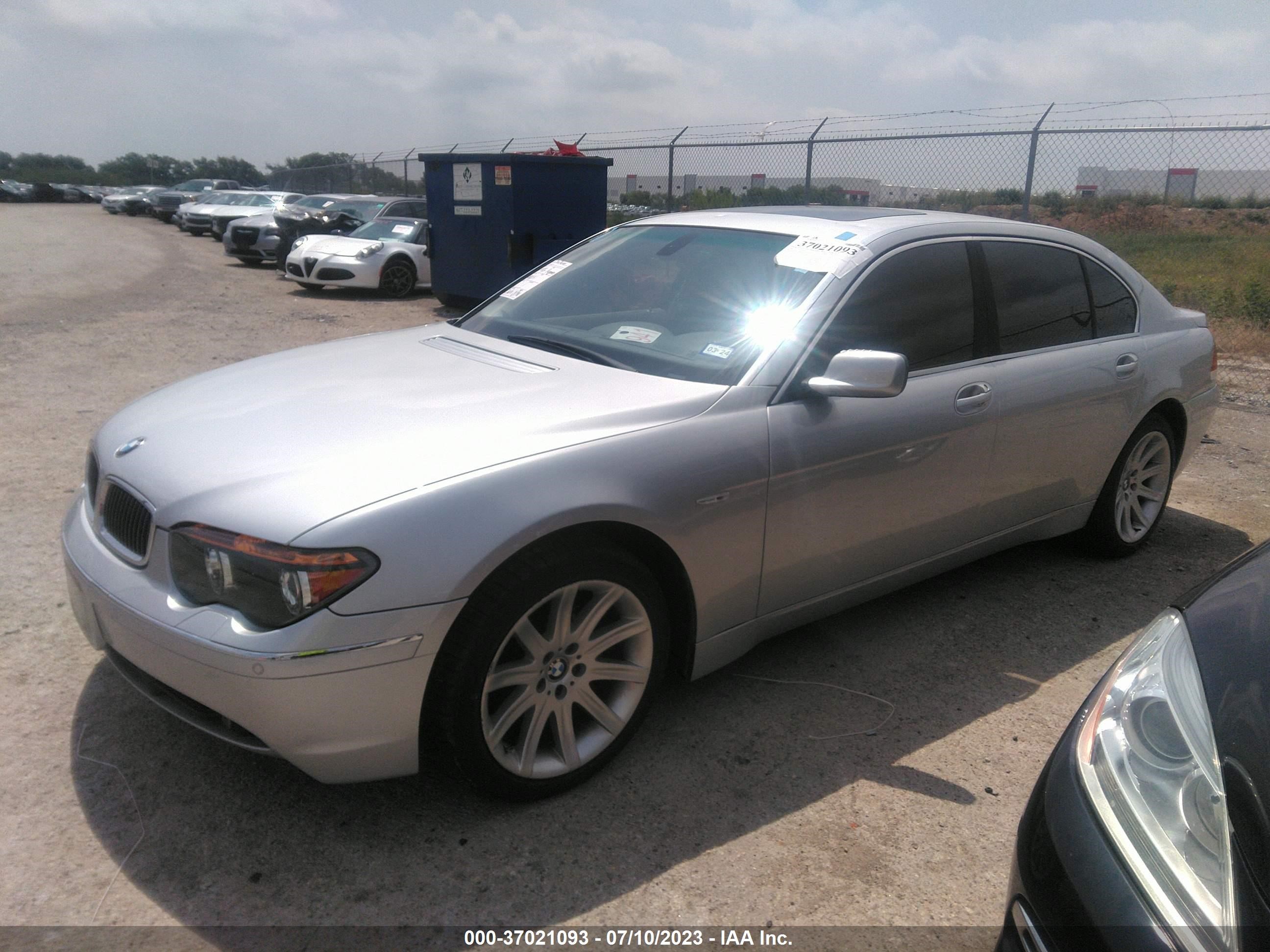 Photo 1 VIN: WBAGN63404DS47841 - BMW 7ER 