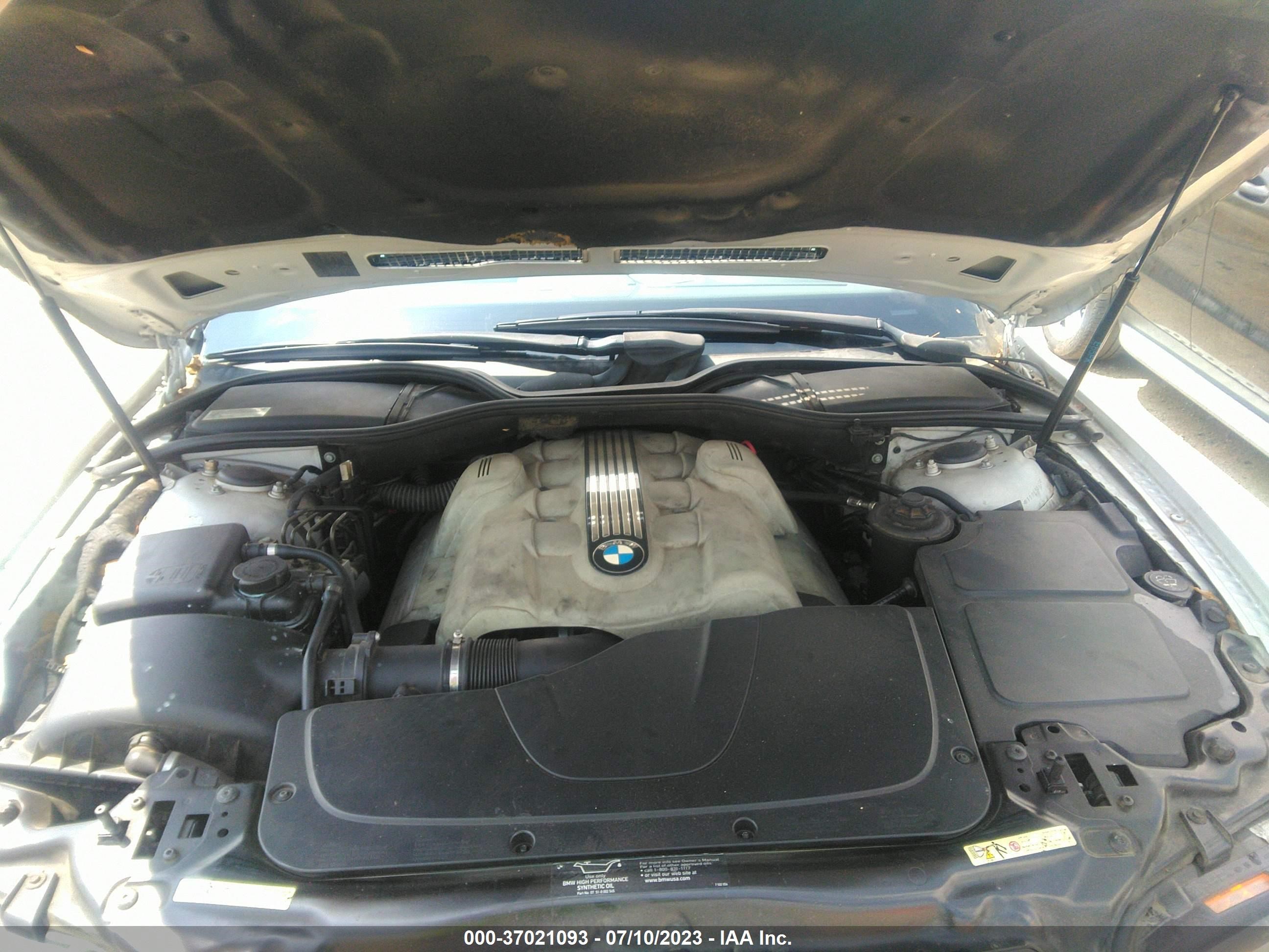 Photo 9 VIN: WBAGN63404DS47841 - BMW 7ER 