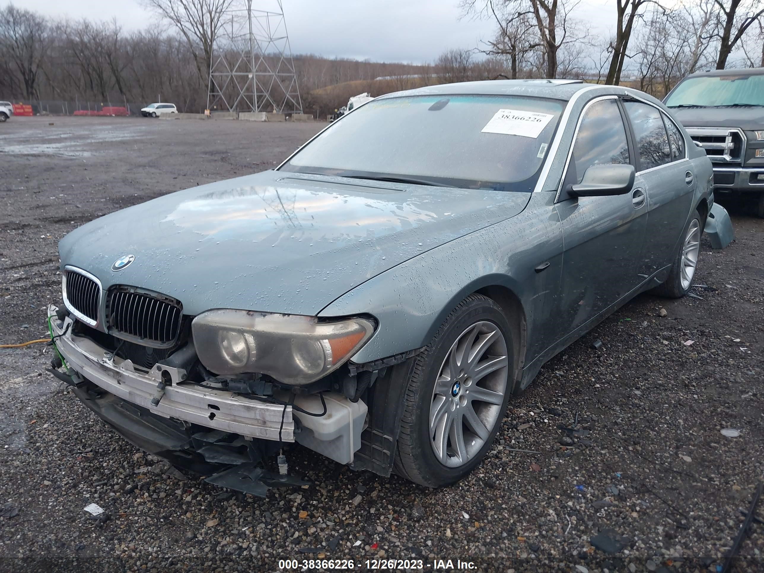 Photo 1 VIN: WBAGN63453DR14370 - BMW 7ER 