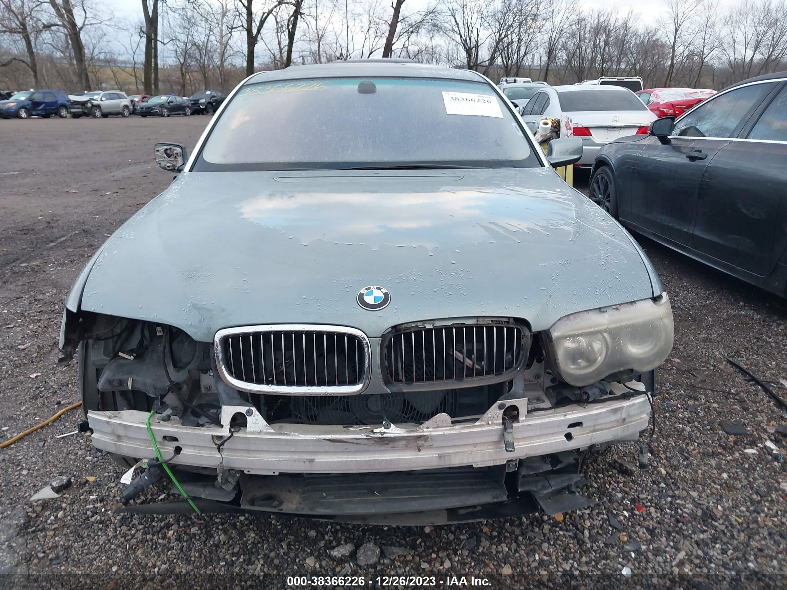 Photo 12 VIN: WBAGN63453DR14370 - BMW 7ER 