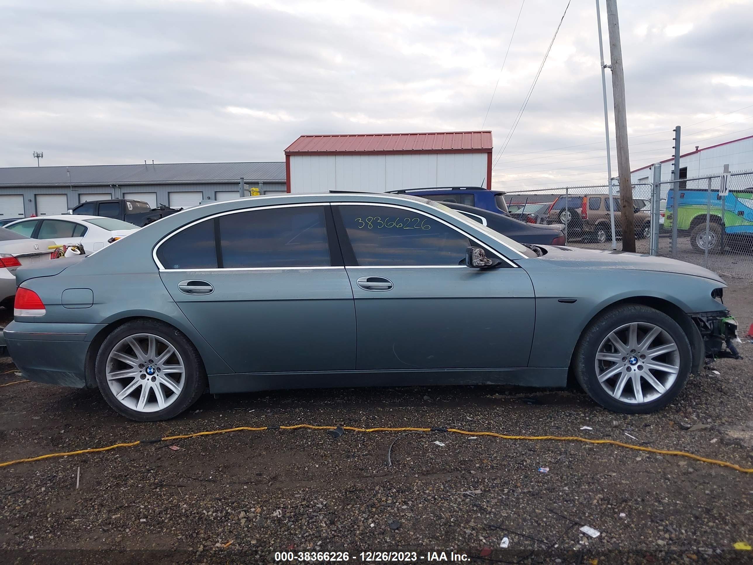 Photo 13 VIN: WBAGN63453DR14370 - BMW 7ER 