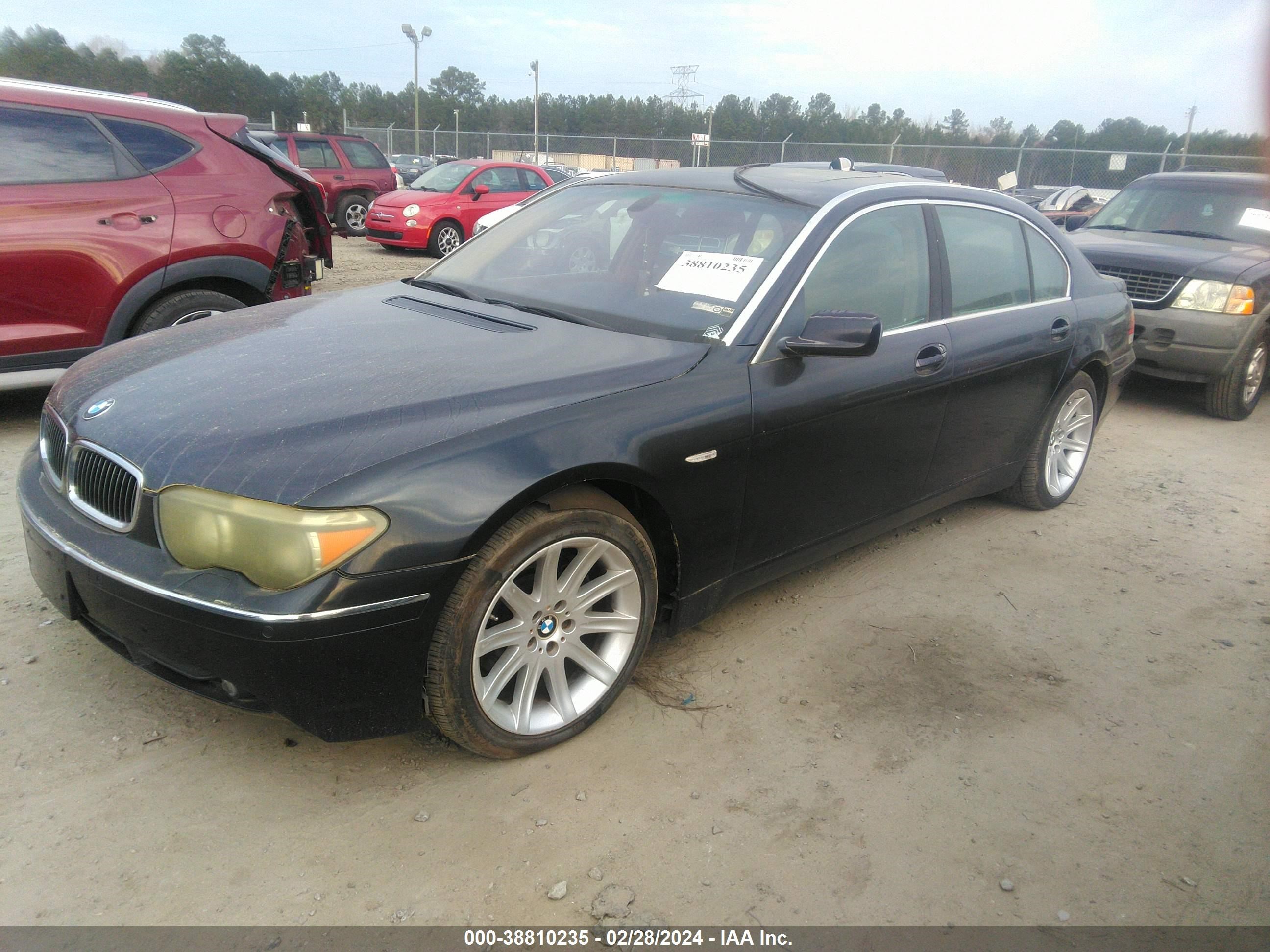 Photo 1 VIN: WBAGN63483DS43342 - BMW 7ER 