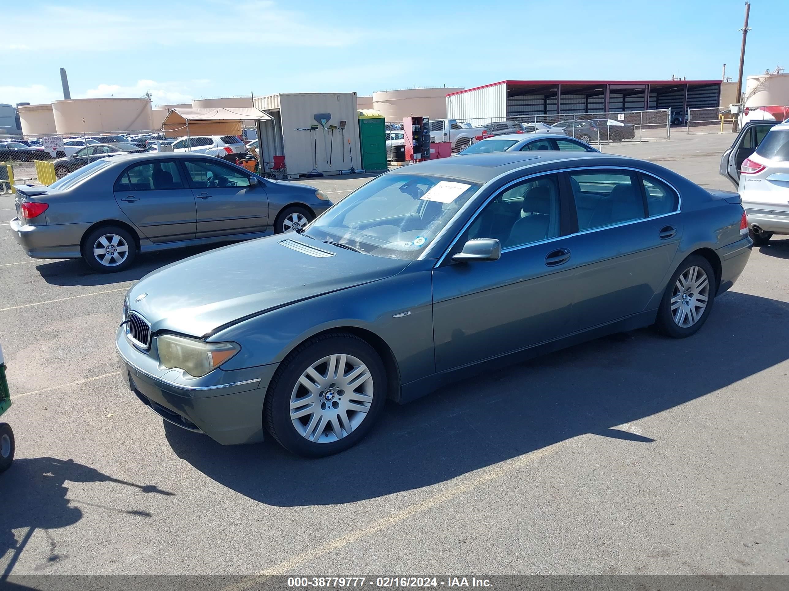 Photo 1 VIN: WBAGN634X2DR00589 - BMW 7ER 