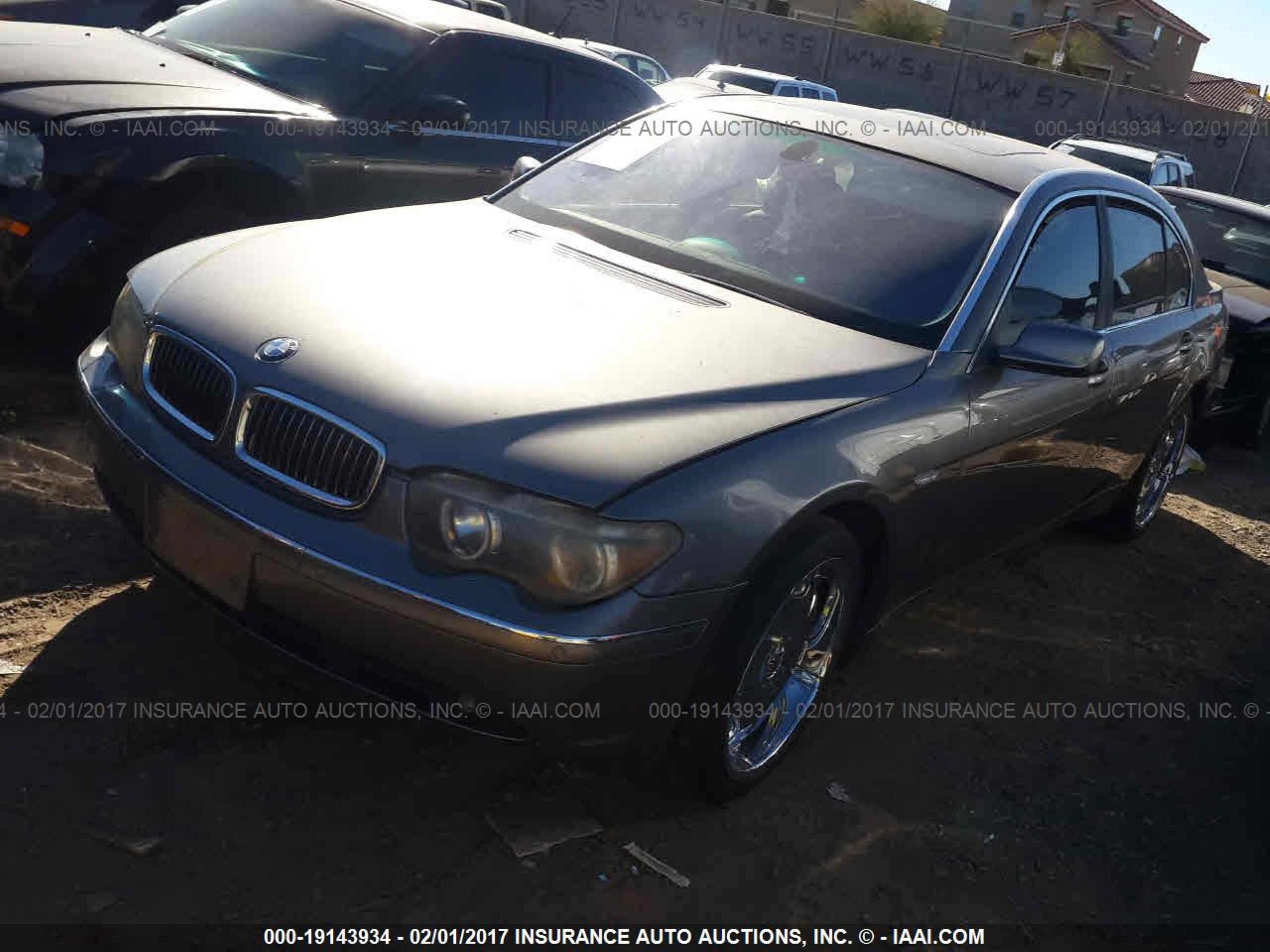 Photo 1 VIN: WBAGN634X2DR07123 - BMW 7ER 