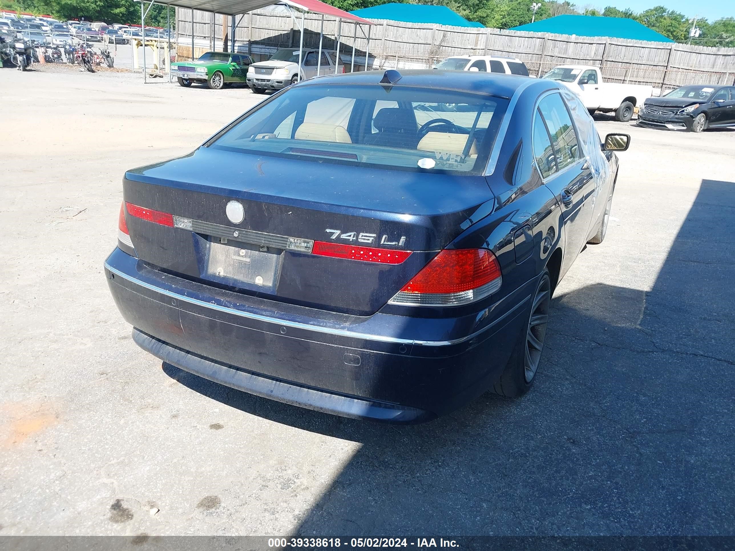 Photo 3 VIN: WBAGN63514DS54810 - BMW 7ER 