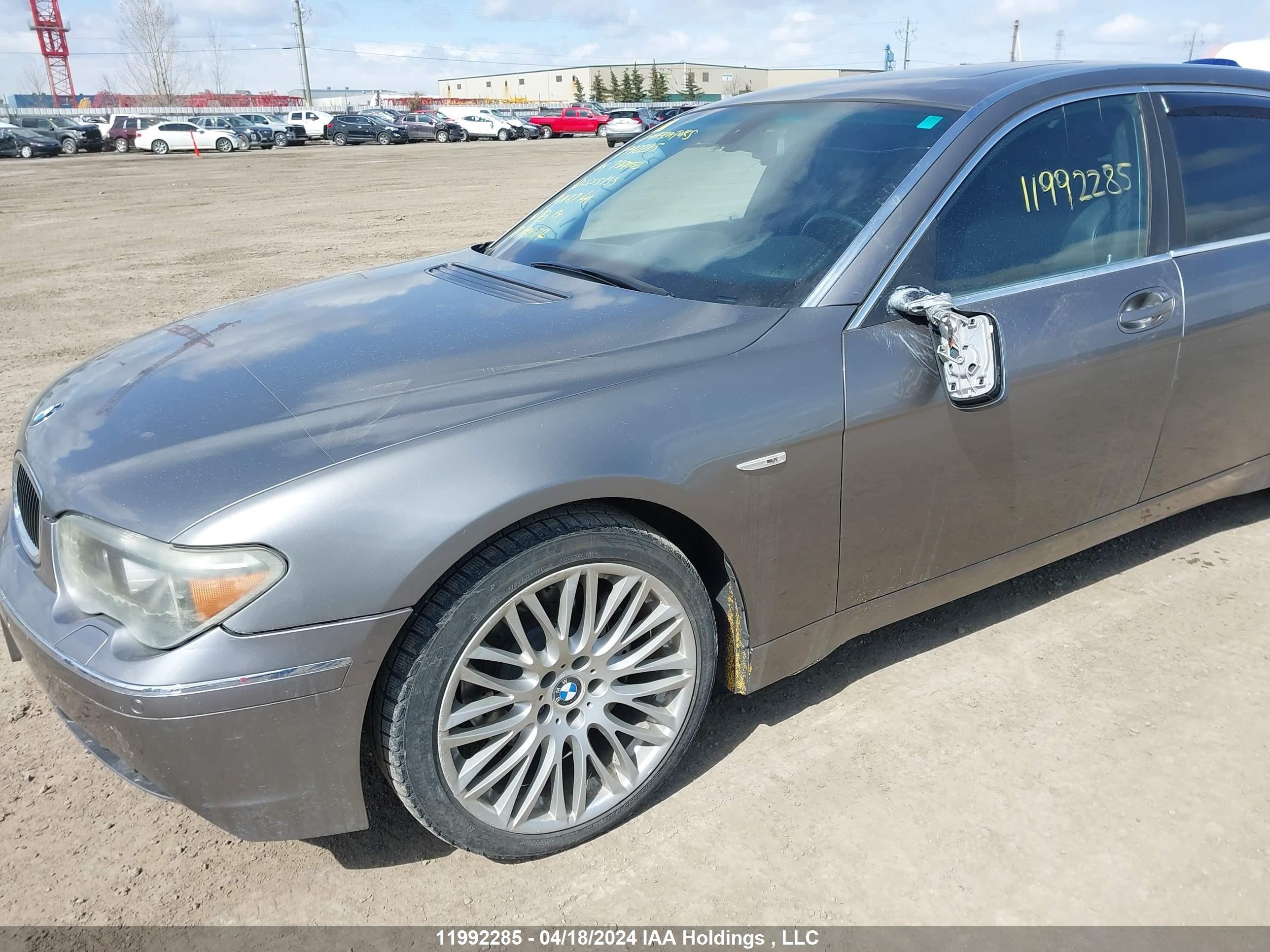 Photo 5 VIN: WBAGN63514DS55133 - BMW 7ER 